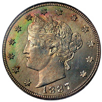 1887 Liberty Nickel